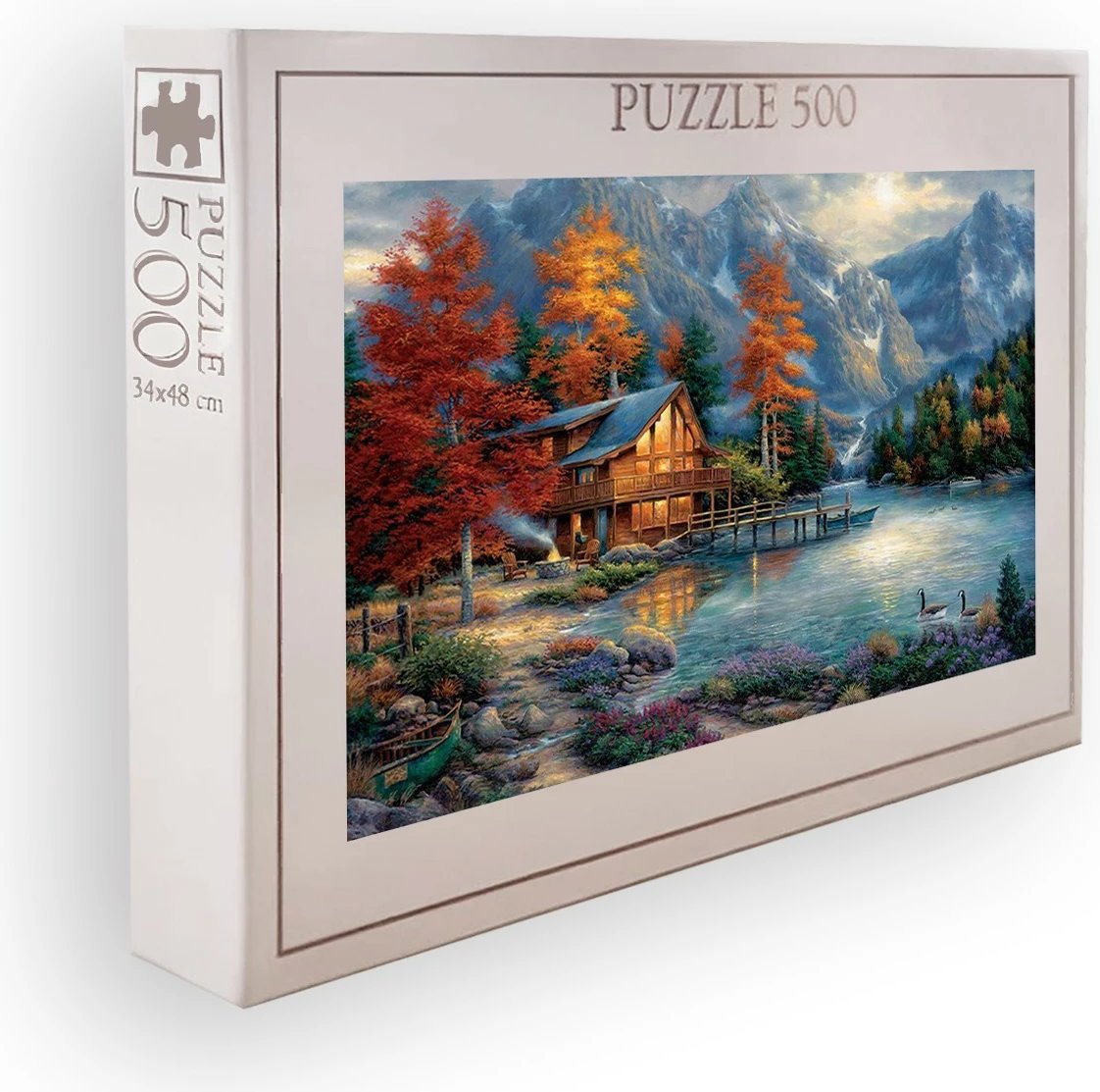 Puzzle 500 copa, Evila Originals, shumëngjyrësh, PZL_057_500