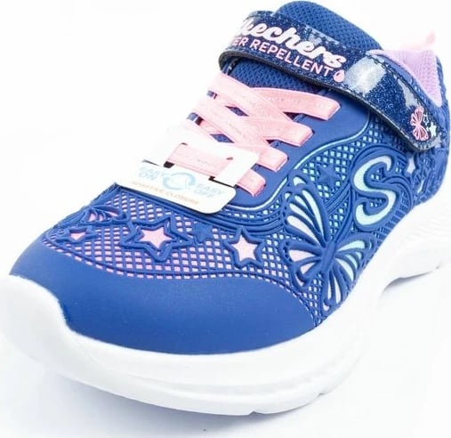 Atlete për fëmijë Skechers për femra, me shkëlqim