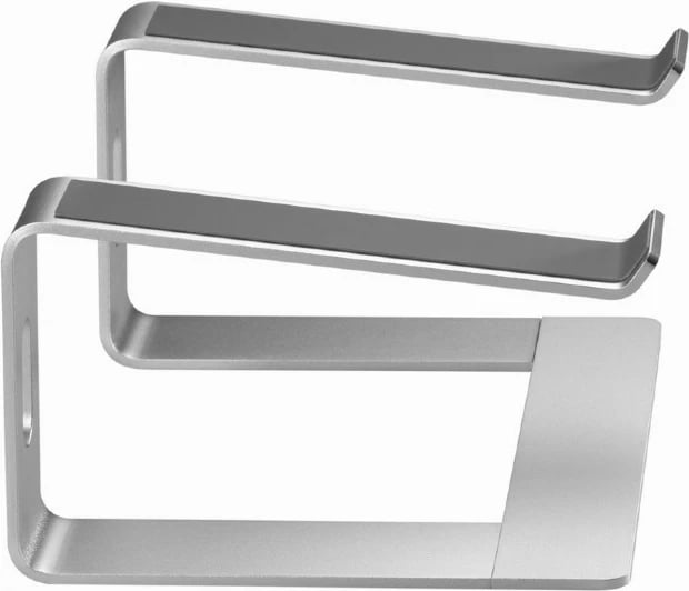 Mbajtëse laptopi Gembird NBS-D1-01, 15.6", alumin, argjendtë