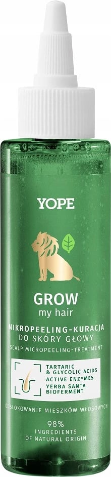 Trajtim mikro-peeling për skalp Yope Grow My Hair, 115ml