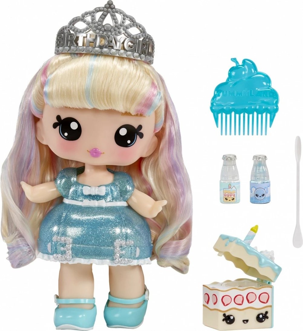 Set lodër kukull Yummiland Large me Lipgloss Pet, Callie Birthday Cake