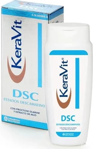 Shampon për flokë unisex Keravit DSC Estados Descamativo 200ml