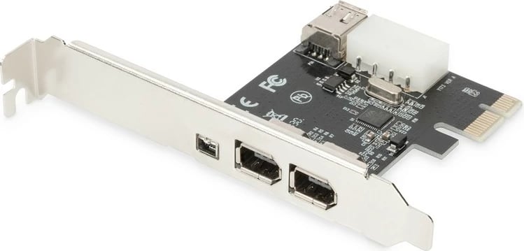 Kasë zgjerimi FireWire Digitus DS-30201-5, PCI Express, 3 porte, Low Profile