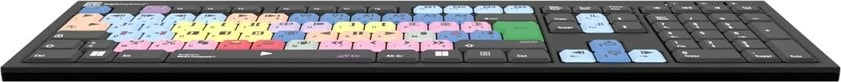 Tastierë LogicKeyboard Avid Media Composer FR (PC), e zezë