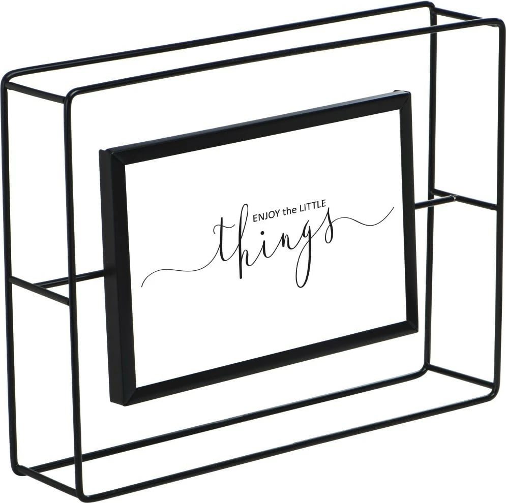 Kornizë portreti Hama 10x15, metal, e zezë Kornizë portreti Hama 10x15, metal, e zezë