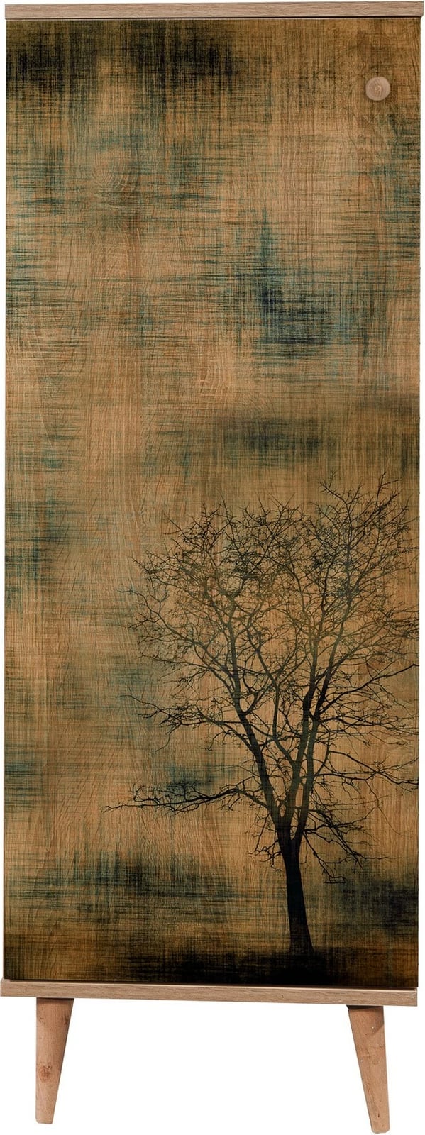 Dollap për këpucë Skye Decor, ngjyrë lisi Sonoma, Filinta - 729