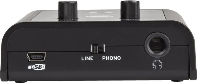Interfejsë audio Reloop iPhono 2, 16 bit, E zezë