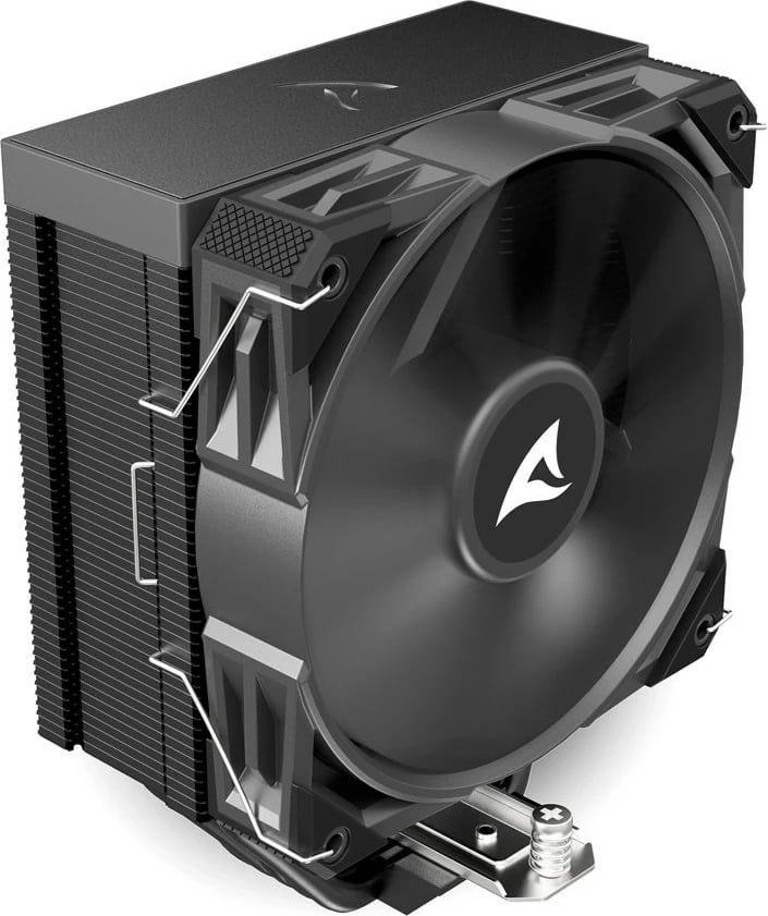 Kasë ftohëse Sharkoon A50 Black, 12cm, 1 ventilator, për procesor, e zezë