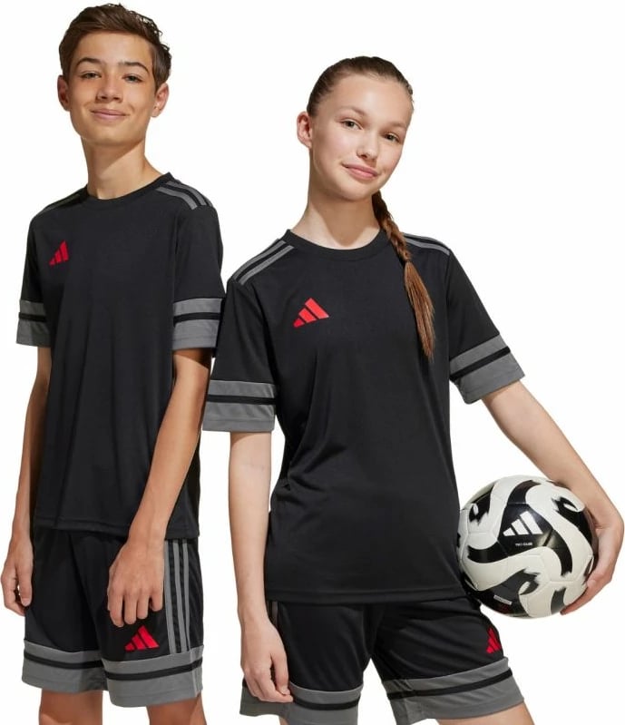 Maicë për fëmijë adidas, e zezë