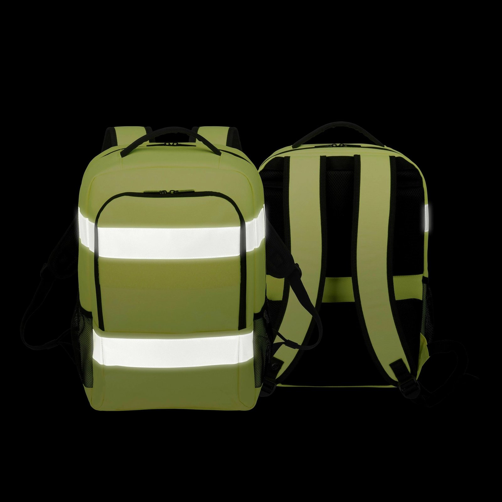 Rucksack DICOTA P20471-17, 24L, ndarje për laptop, rPET, zi/gri/verdhë