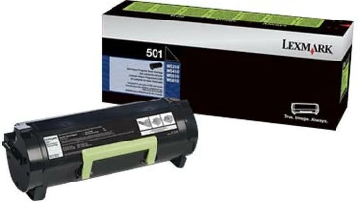 Toner, Lexmark 502XE 50F2X0E kapacitet i lartë origjinal, i zi