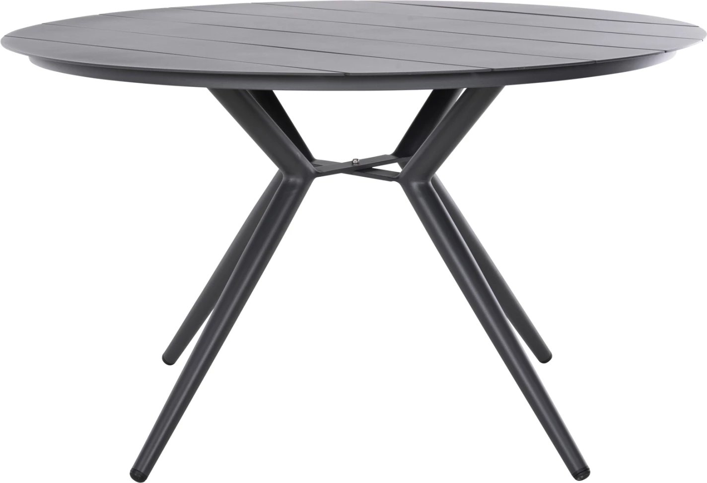 Tavolinë e jashtme e rrumbullakët HIGER FH6061.03 alumini antracit Φ126Χ73H cm