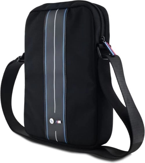 Çantë tablet BMW Nylon Blue Stripe 10", e zezë
