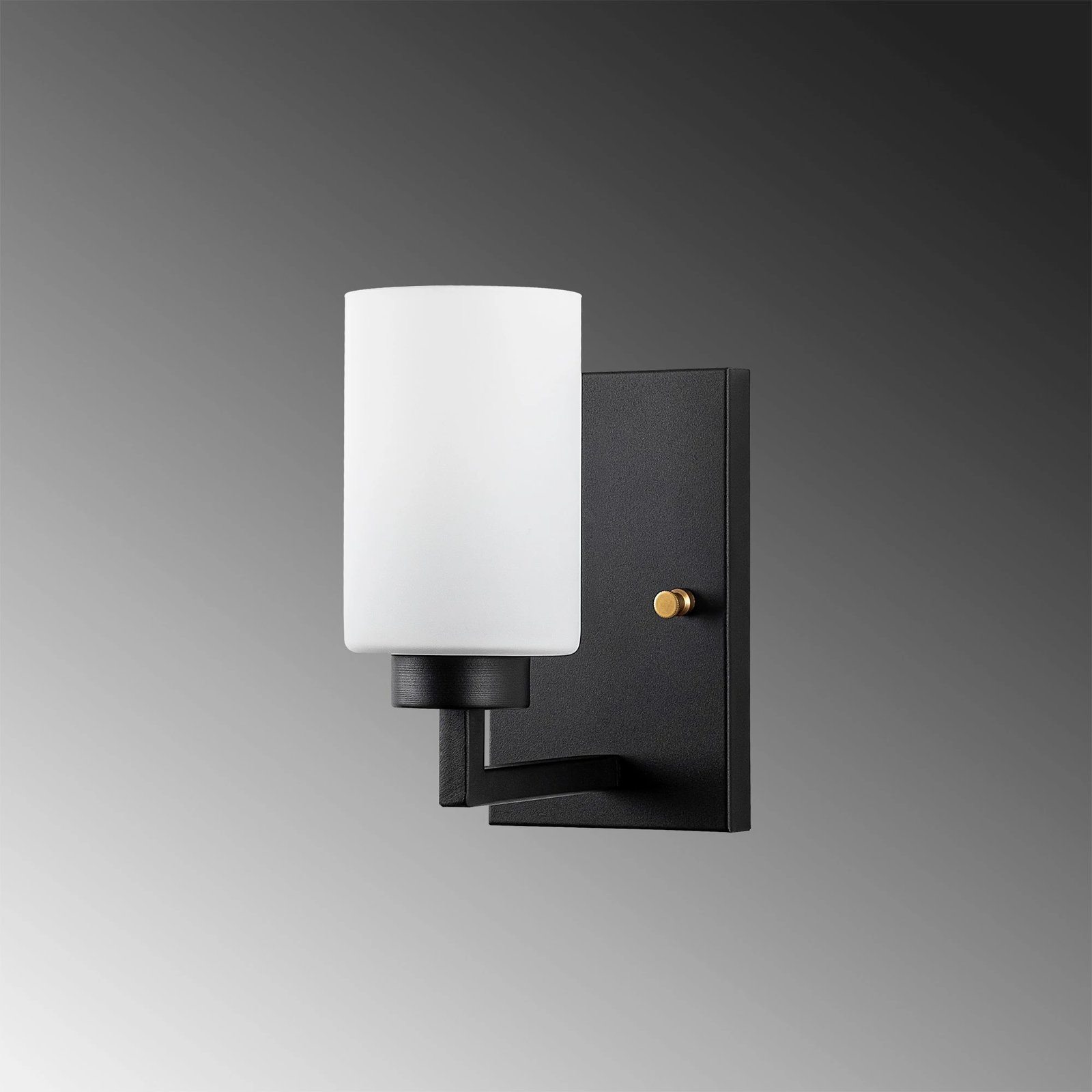 Llambë muri Opviq, Hania - 13176, e zezë dhe e bardhë