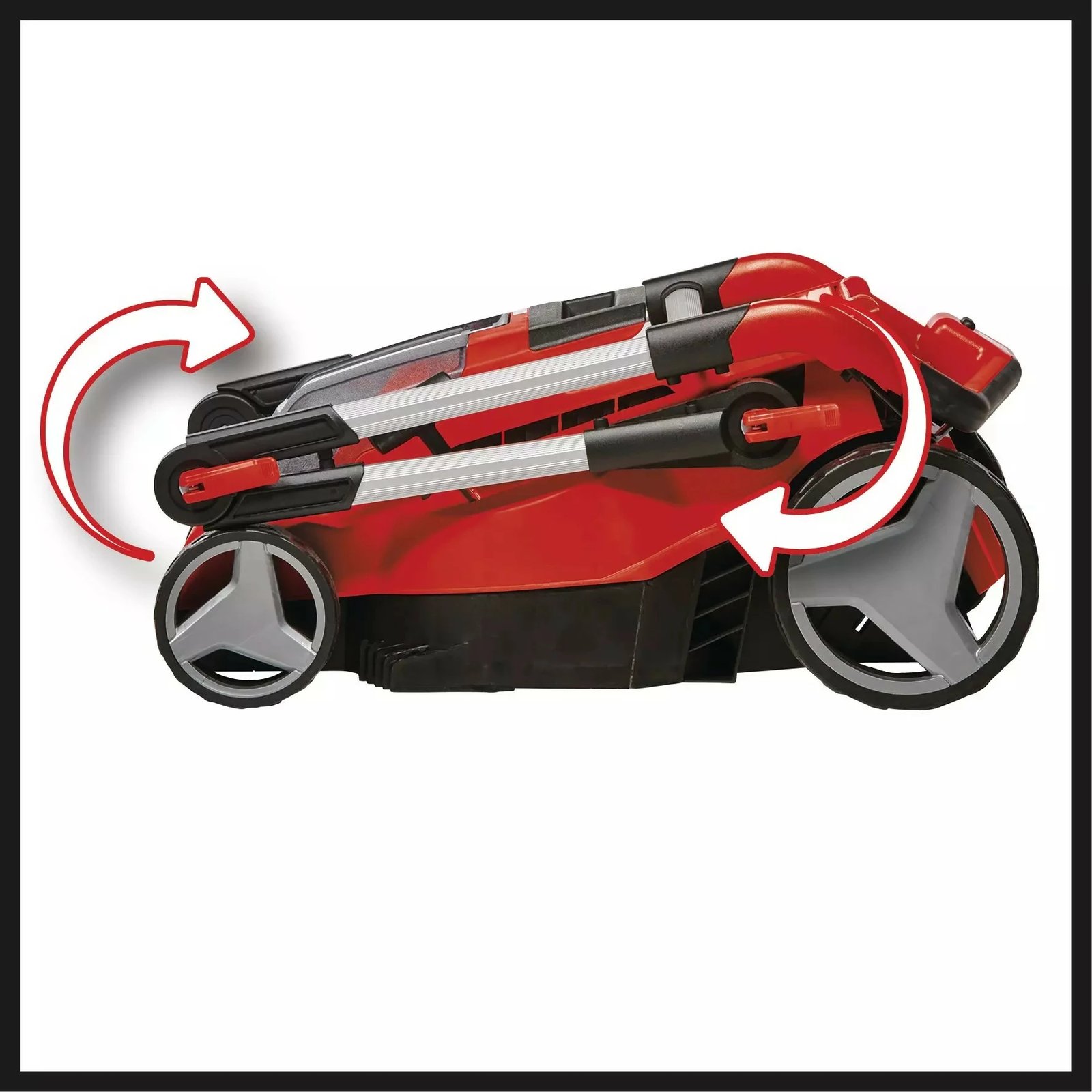 Kositëse bari Einhell GE-CM 36/37 Li-Solo, 37 cm, 45L, me bateri, e kuqe/zezë