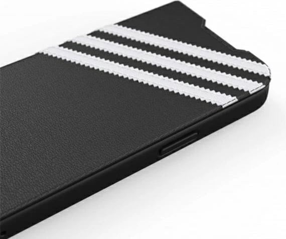 Mbështjellës Adidas OR Booklet Case PU për iPhone 13/13 Pro 6.1", zi-bardhë