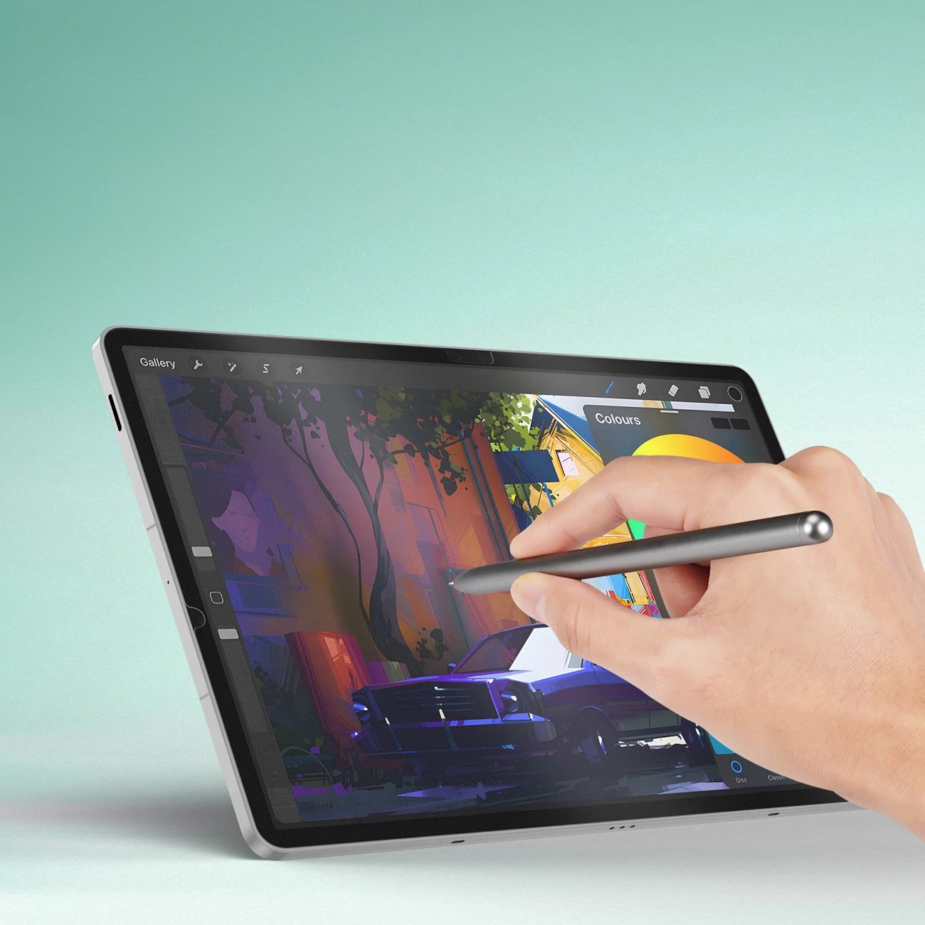 Mbrojtës ekrani paperlike Dux Ducis Naad për Samsung Galaxy Tab S10 FE Plus, mat, me kornizë të zezë