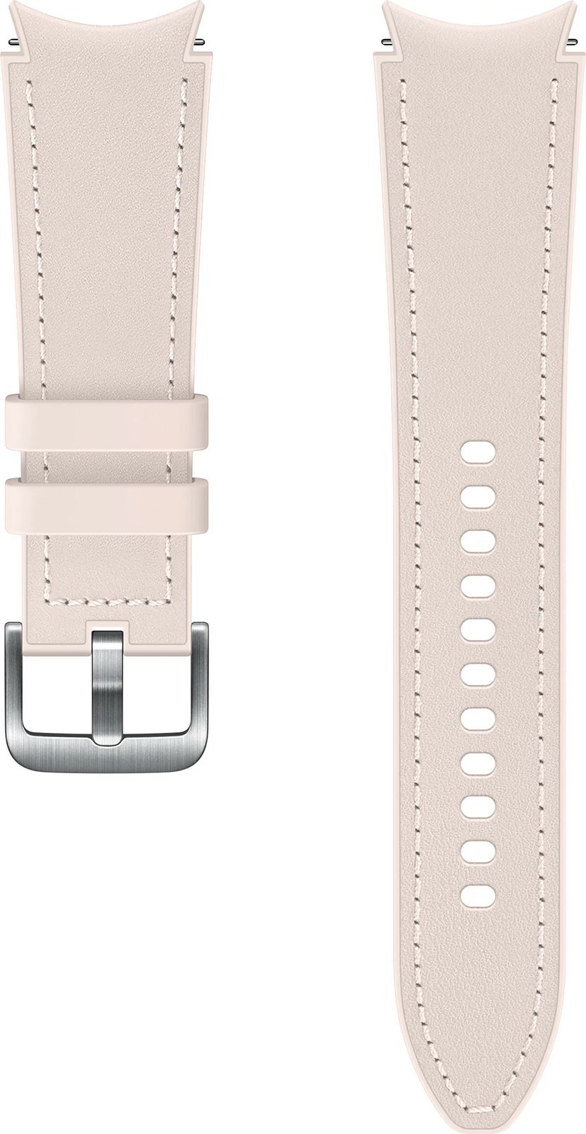 Rrip lëkure Samsung Hybrid për Smartwatch Galaxy Watch4, 20mm, rozë