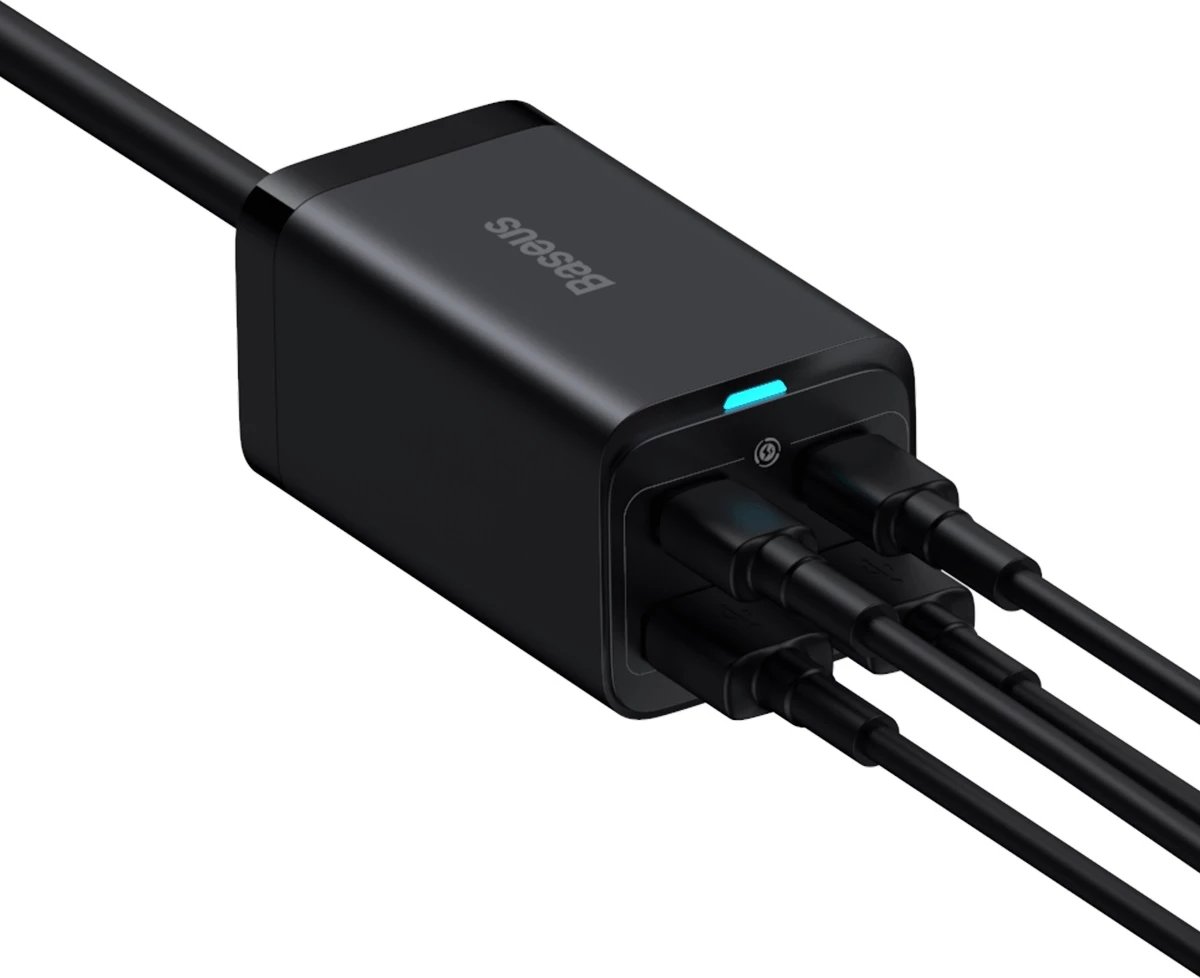 Karikues universal Baseus GaN3 Pro, 100W, 2x USB-C, 2x USB-A, i zi Karikues universal Baseus GaN3 Pro, 100W, 2x USB-C, 2x USB-A, i zi