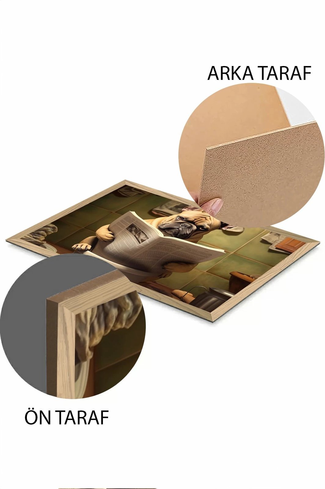 Pikturë dekorative, shumëngjyrëshe, Wallity, Arthynmodelyty2030-39, 20x30cm