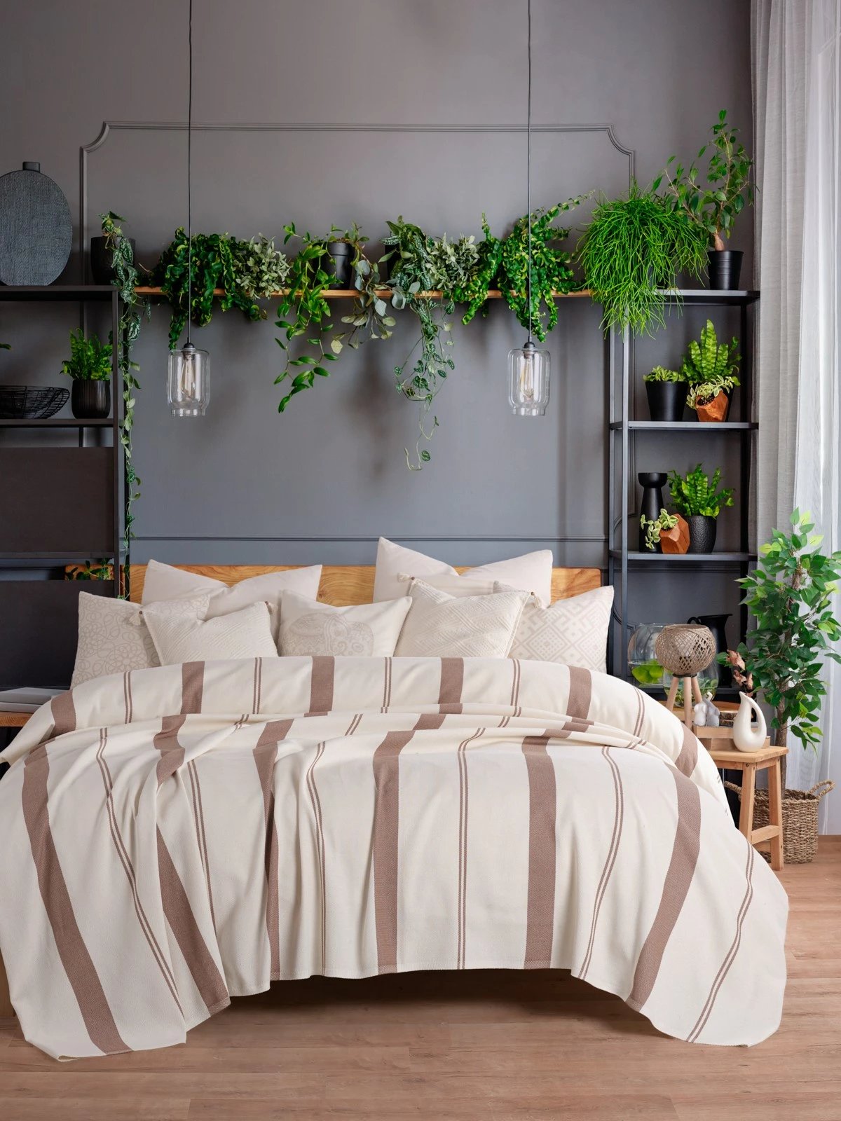 Batanije Double Pique Lizbon, ngjyrë camel