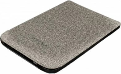 Mbështjellës Pocketbook Flip, folio, 6 inch, kafe/gri