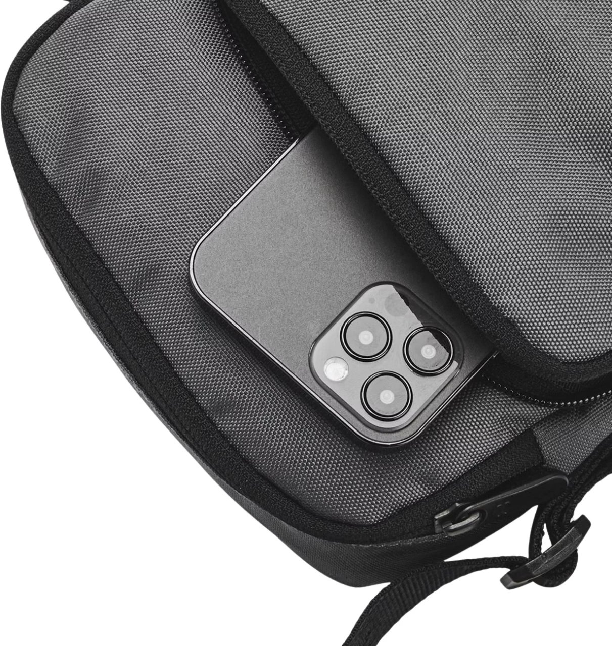 Çantë crossbody Under Armour unisex, gri