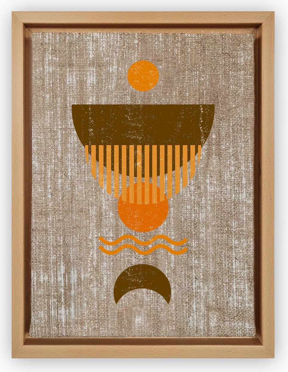 Pikturë dekorative në kanavacë, shumëngjyrëshe, Wallity, LNJ11803389440 - 4666, 46x66cm