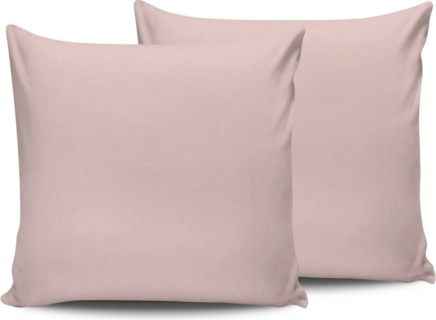 Set këllëfësh jastëku (2 copë), ngjyrë dusty rose, L'essentiel