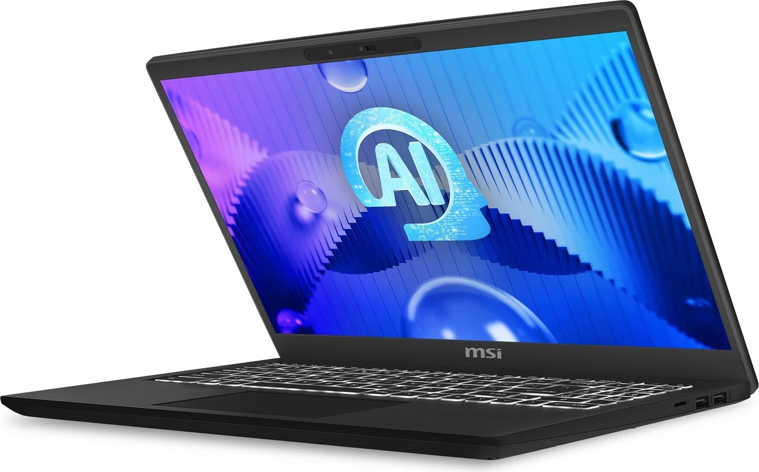 Laptop MSI Modern 15 H AI C1MG-210PL, Intel Core Ultra 5, 15.6", 16 GB RAM, 512 GB SSD, Wi-Fi 6E, Windows 11 Home, Zi