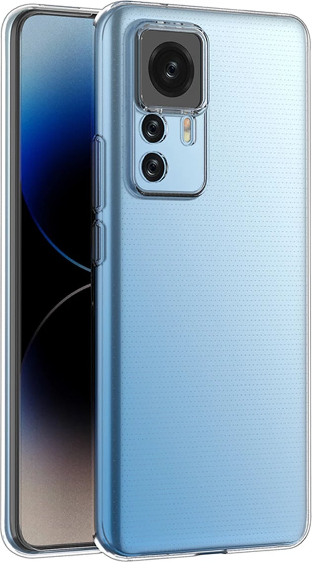 Mbështjellës Hurtel Ultra Clear 0.5mm për Xiaomi 12T / 12T Pro, Transparent