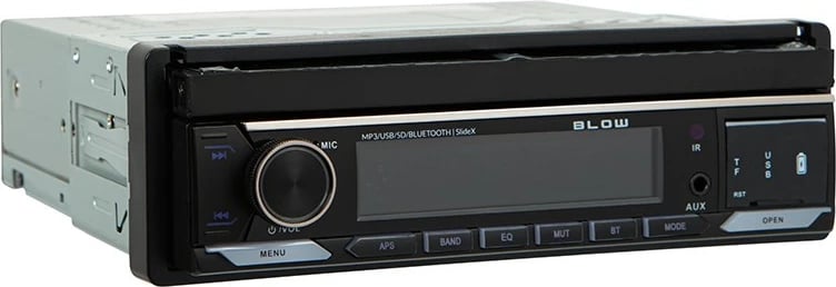 Radio makine BLOW SlideX, 7" ekran me prekje, Bluetooth, USB/microSD, e zezë Radio makine BLOW SlideX, 7" ekran me prekje, Bluetooth, USB/microSD, e zezë