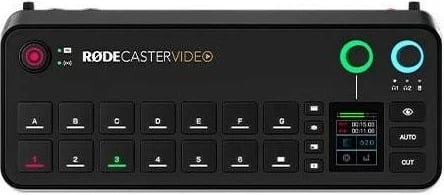 Studio podcasti RODE RODECaster Video, USB 3.1, input mikrofon, output kufje