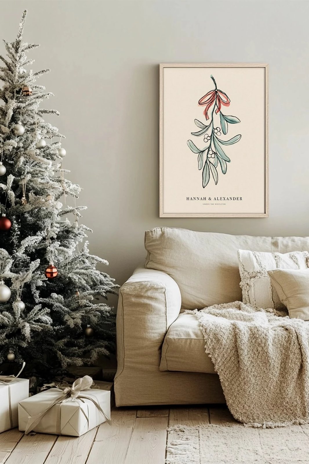 Pikturë dekorative me kornizë, shumëngjyrëshe, Wallity, Nwyearsngmdl110