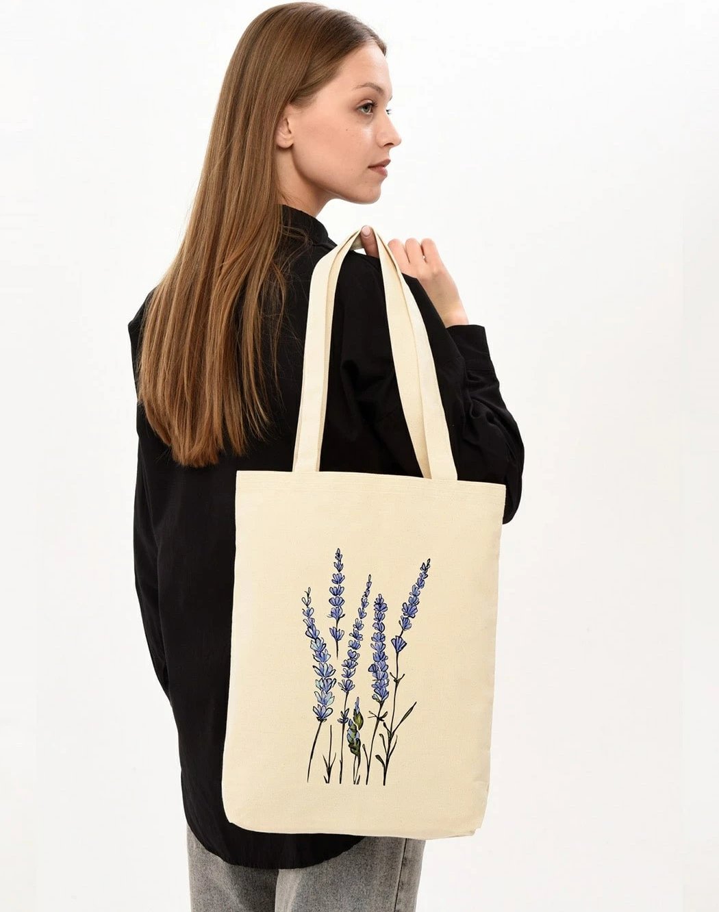 Çantë tote Zoozie Bags, ngjyrë krem, 35x40x8cm, model Pauldavis
