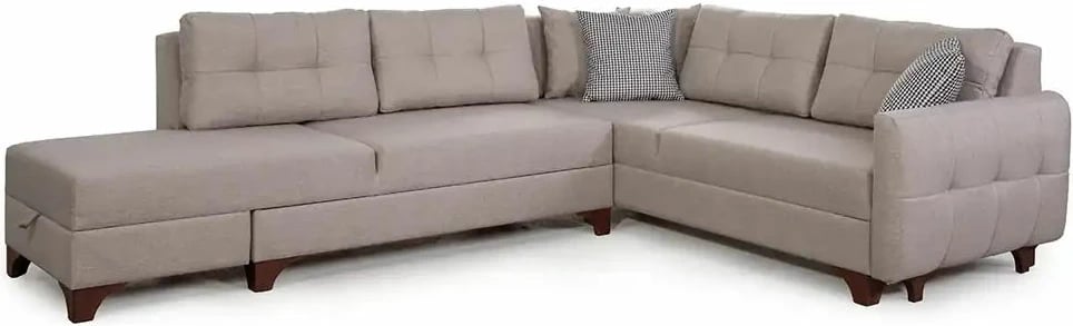 Këndare C-Loft, kënd i majtë, krem, Atelier del Sofa