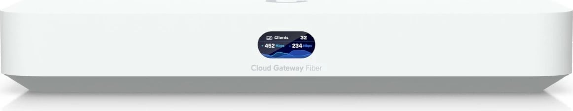 Router Ubiquiti Unifi Cloud Gateway Fiber, 4x2.5G, 1x10G, 2xSFP+, PoE+, i bardhë