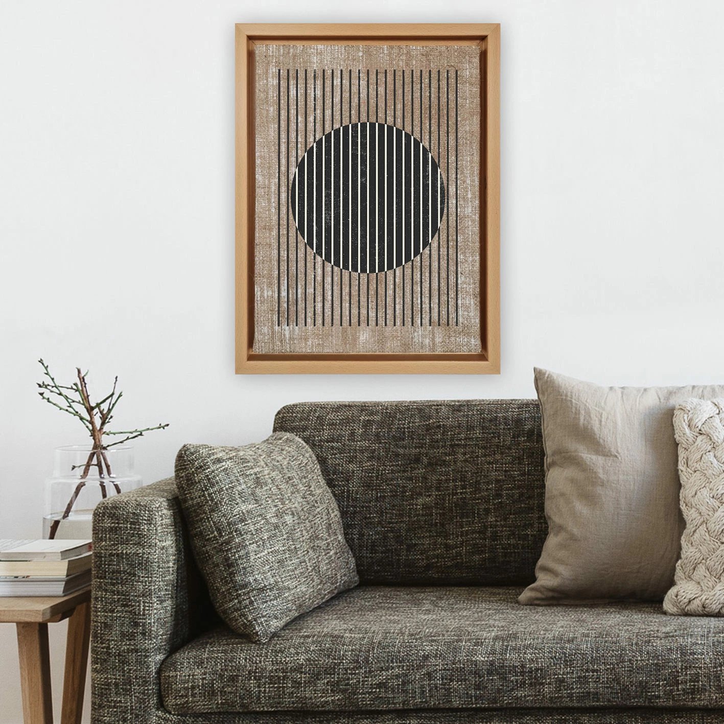 Pikturë dekorative në kanavacë Wallity, shumëngjyrëshe, LNJ918710327354 - 4666, 46x66cm