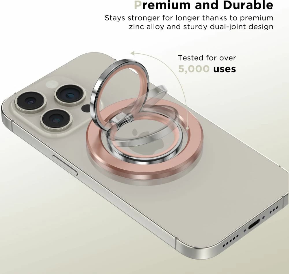 Mbështjellës magnetik Tech-Protect MMR300 me MagSafe, rozë