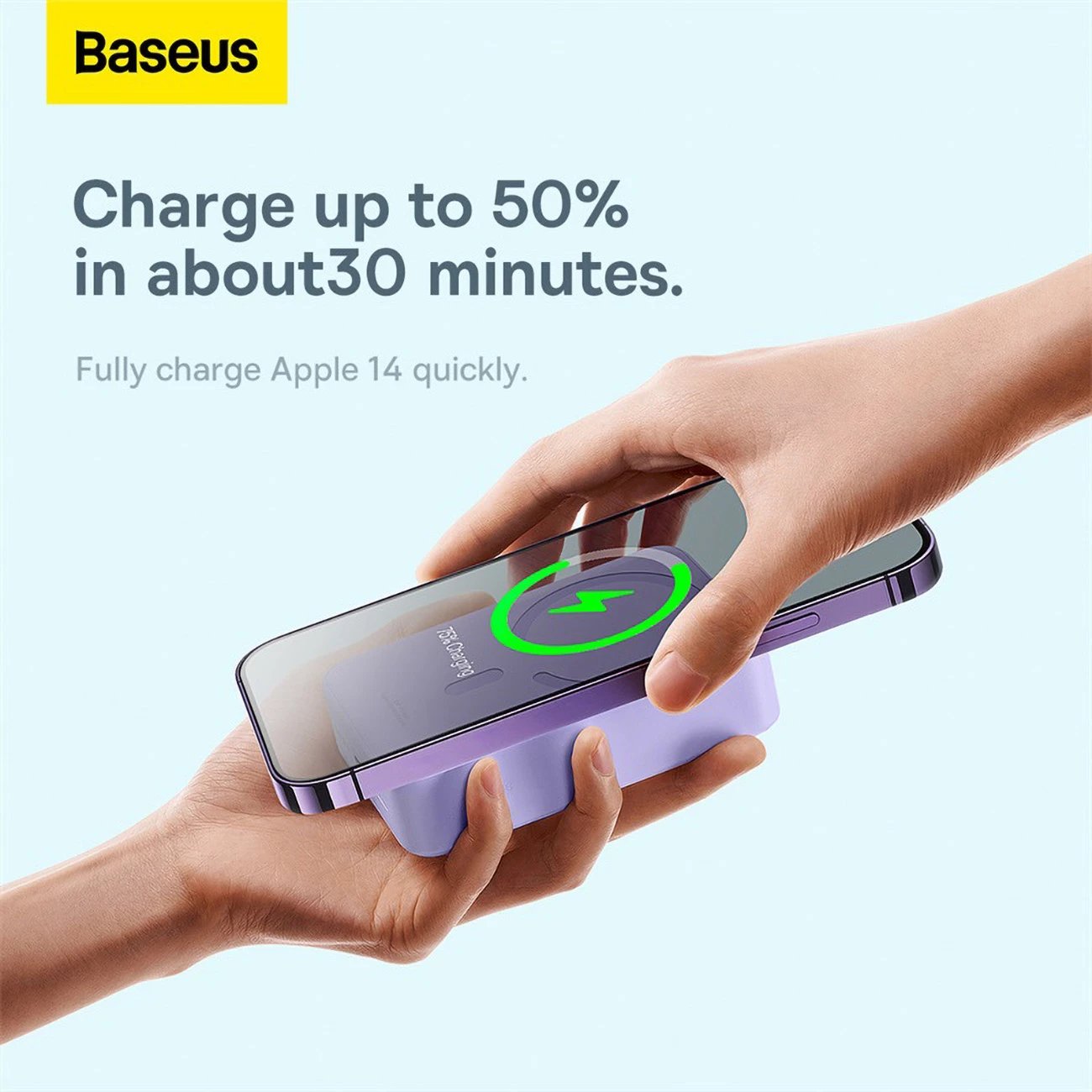 Powerbank Baseus Magnetic Mini 20000 mAh, 20W, USB-C, vjollcë me kabllo