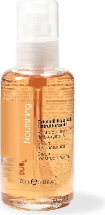 Kristale për flokë Fanola Nourishing Restructuring Fluid Crystals për femra 100ml