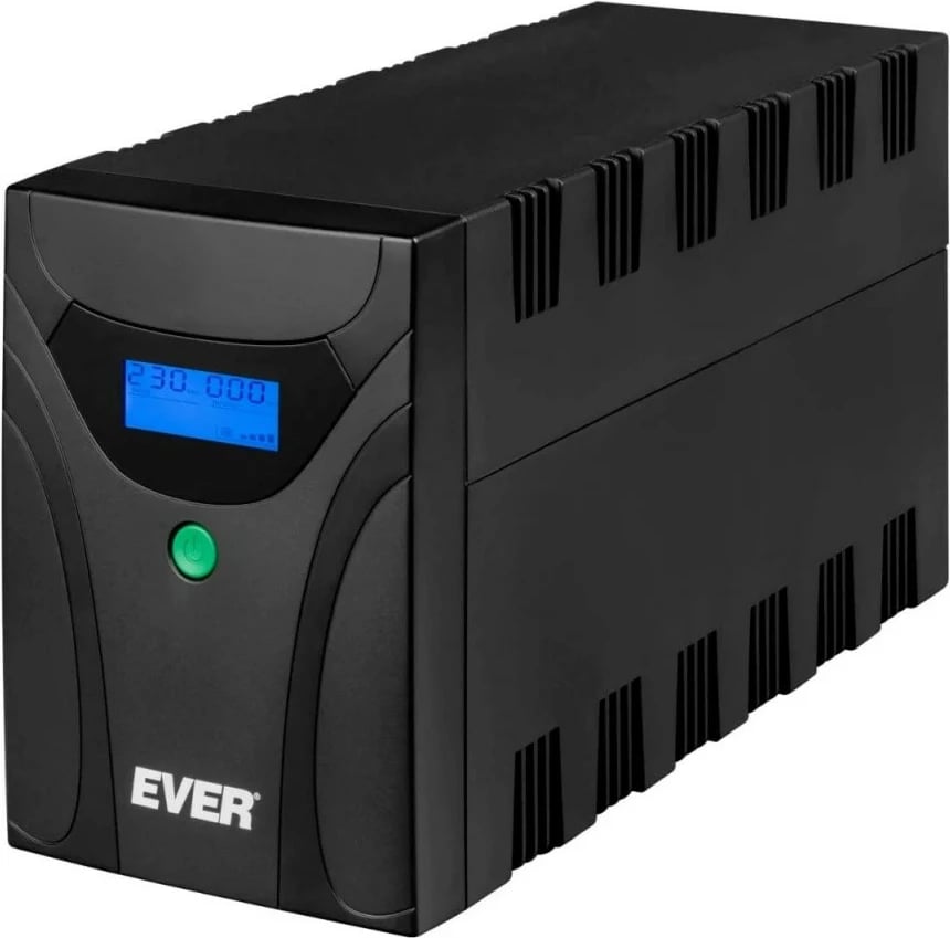 Kasë UPS EVER EASYLINE 2200, 2200 VA, 1200 W, Tower, E zezë