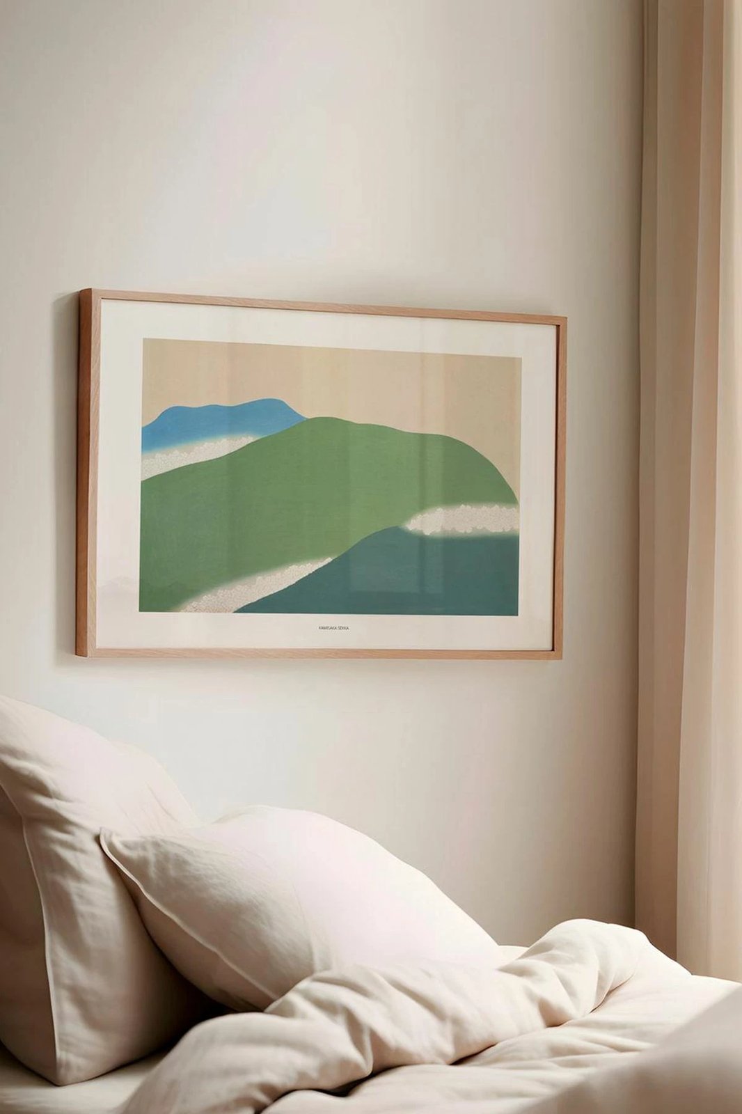 Pikturë dekorative me kornizë, shumëngjyrëshe, Lmnmdl10