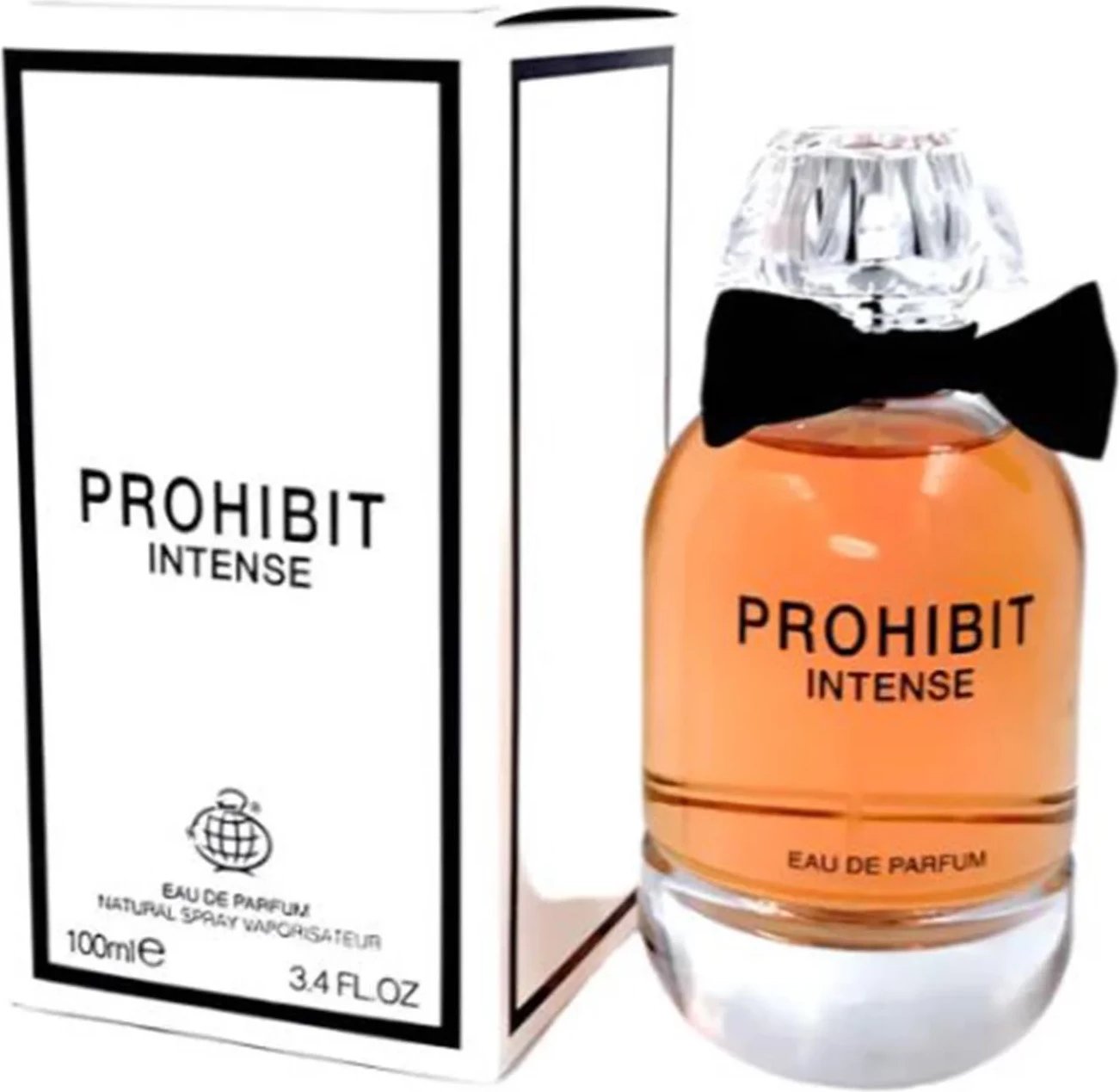Eau de Parfum unisex Fragrance World Prohibit Intense 100ml