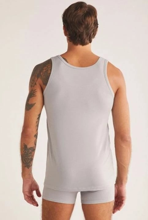 Fanellë e brendshme për burra, ngjyrë gri, Jumeon, 1C11CEAK241.002.C00079