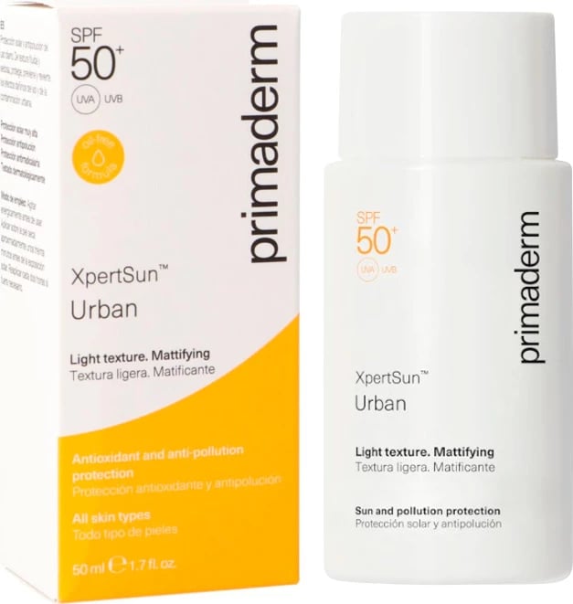 Krem për diell për fytyrë unisex Singuladerm XpertSun Urban SPF50+, 50ml