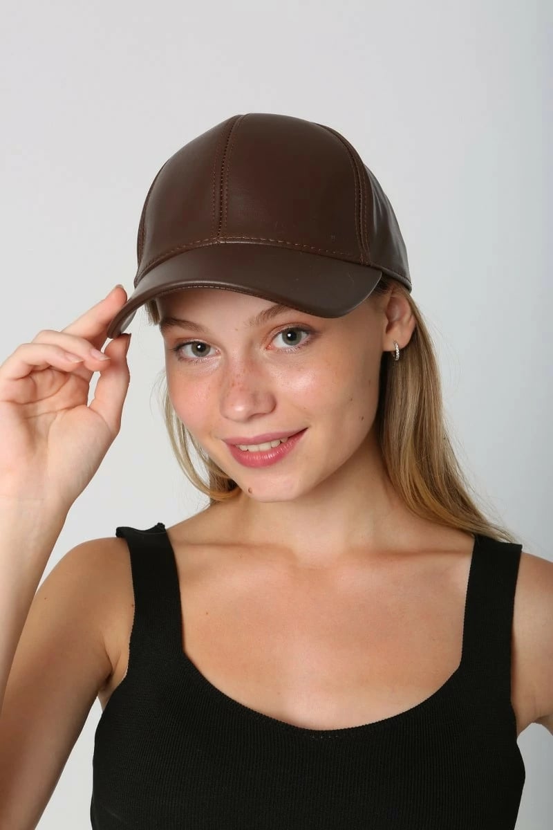 Kapelë për gra, ngjyrë kafe, Jumeon, Spk1104