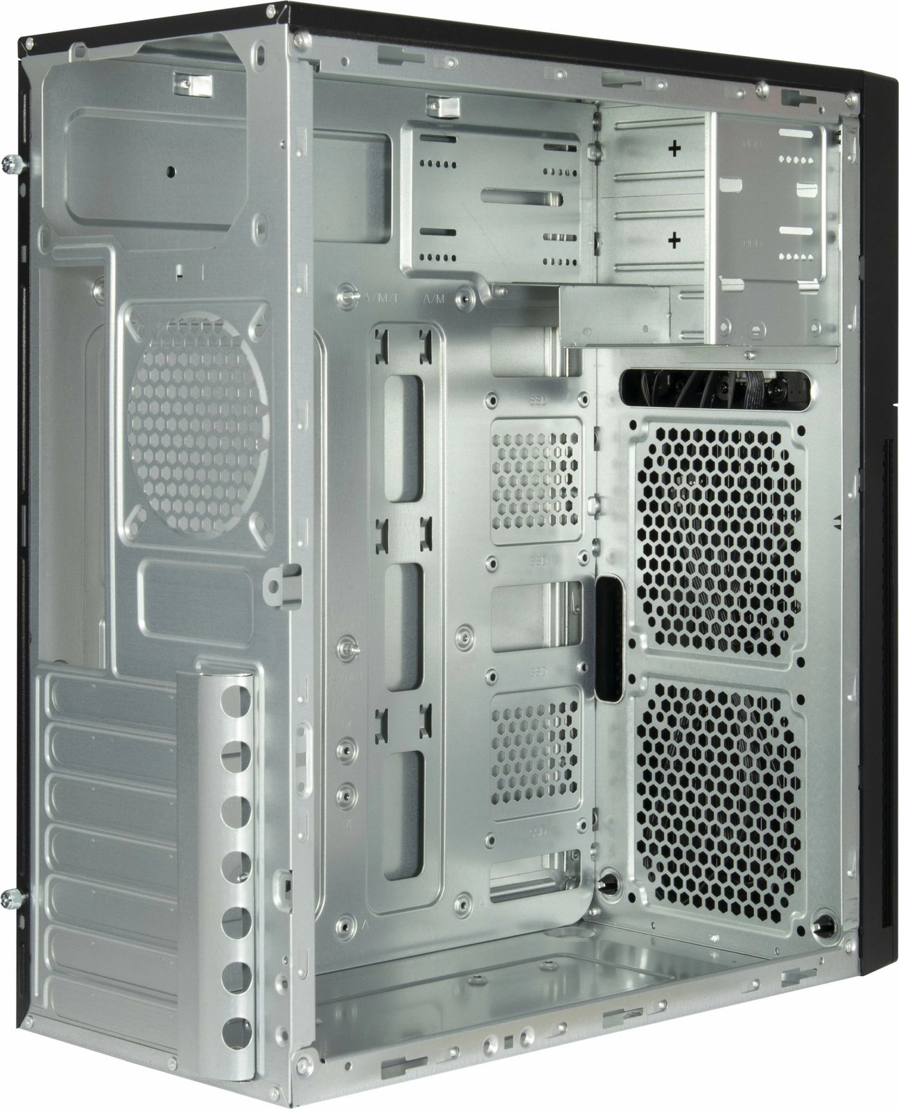 Kasë Inter-Tech IT-2815 Linear Midi Tower, ATX, e zezë