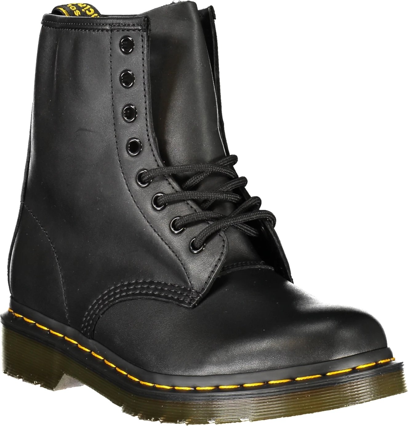 Çizme DR. MARTENS 1460 Greasy femra, të zeza