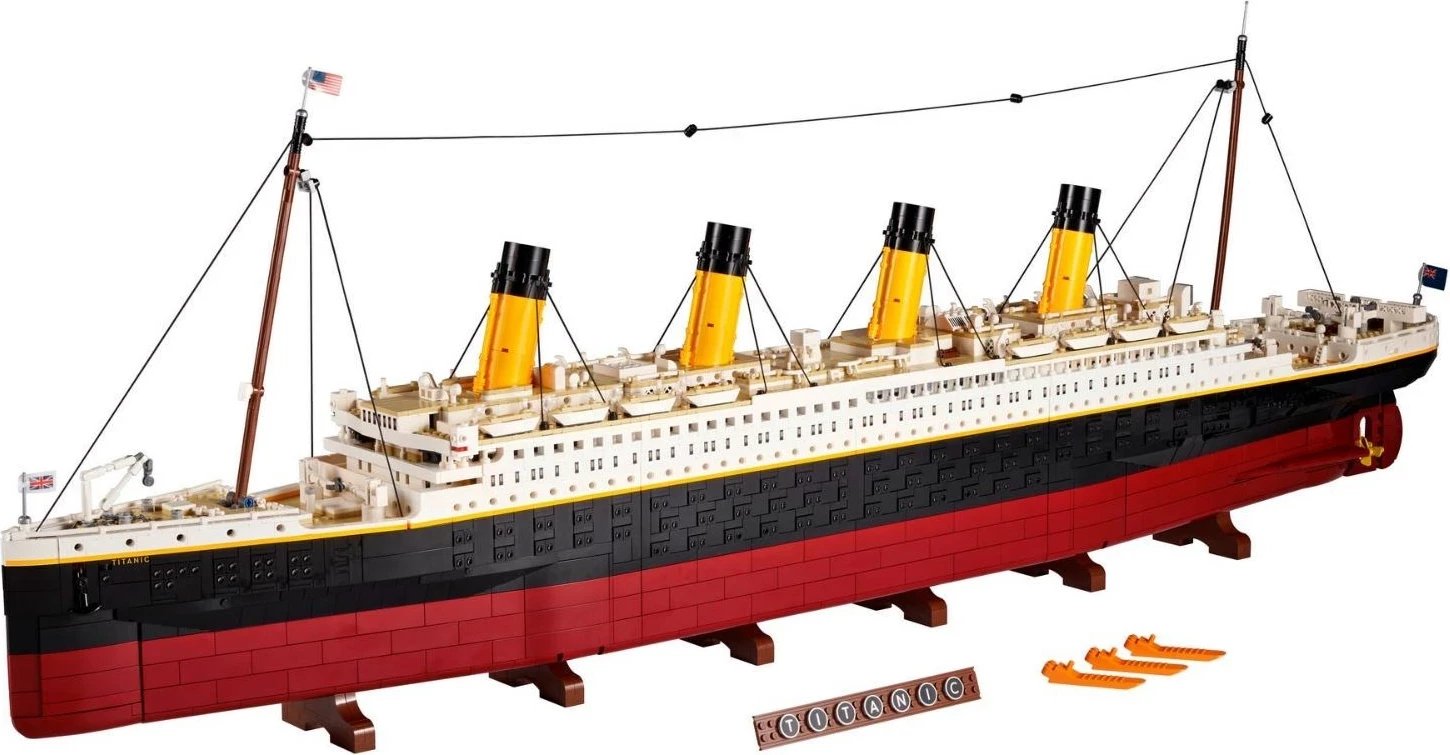 Set LEGO Titanic, 10294, për të rritur, 9090 pjesë